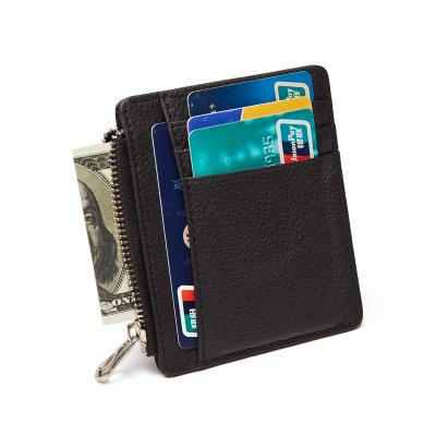 China 2021 Genuine Anti Theft Slim Short Wallets Pocket Coin Purse With Card Holder For Men for sale