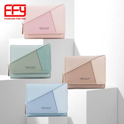 China None Fashion Design PU Leather Wallet Multi Functional Zipper Wallet Vertical Fashion Casual Wallet For Women And Yong Lady for sale