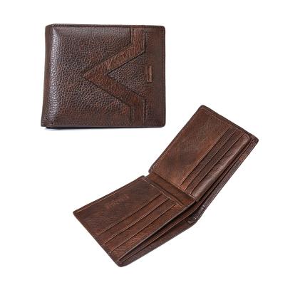 China NO Amazon Front Pocket Rfid Blocking Card Holder Slim Minimalist Hot Selling Mini Bifold Wallet With Gift Box for sale