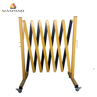 China Steel& Crowd Control Barricade Aluminum Temporary Retractable Folding Expandable Barrier for sale