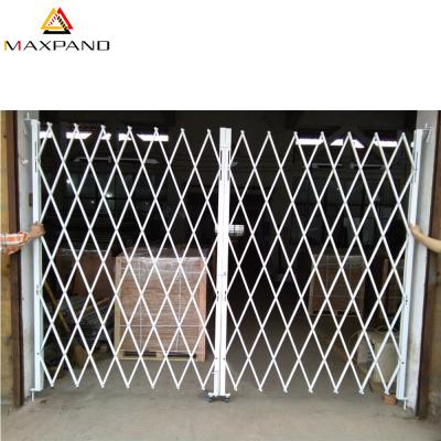 China Manufacturer Supply Iron Grill Door Design Metal Flexible Folding Sliding Door Easily Assembled for sale