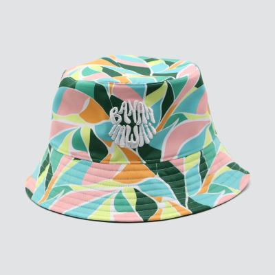 China Comfortable Custom Popular Design Embroidery Fashion Adult Bucket Hats Blanket Colorful Reversible Bucket Hat for sale