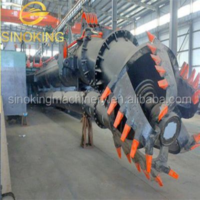 China China Hot Sale 3500m3/h Cutter Suction Dredger 17.5*3.8*2.5m for sale