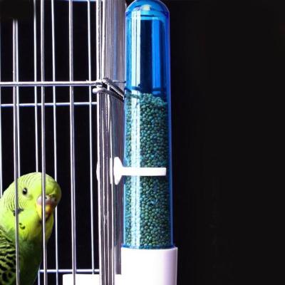 China Automatic Hanging Farms Birdcage Drinker Bird Feeder Parrot Pigeon Drinking Water Bird Feeder for sale