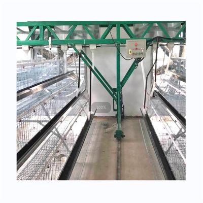 China Easily Install High Quality Automatic Chicken Layer Galvanized Wire Chicken Cage for sale