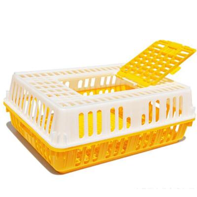 China Plastic Farm Poultry Chicken Cage Create Box Chicken Transport Cage for sale