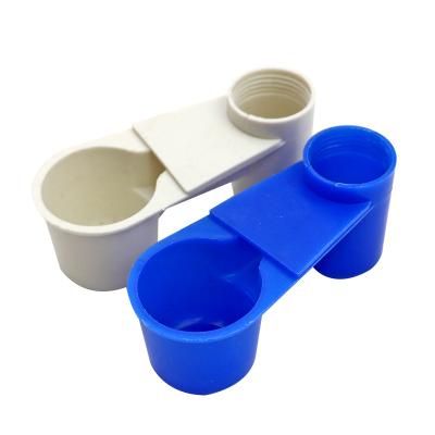 China Long Life Plastic Bird Water Bottle Pet Pigeon Quail Feeder Water Drinker Cup Bird Drinker for sale