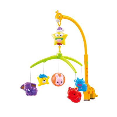 China Musical Toy Cute Animal Rattle Sleeping Star Cartoon Hutch Hanging Baby Crib Mobile Infant Bell for sale