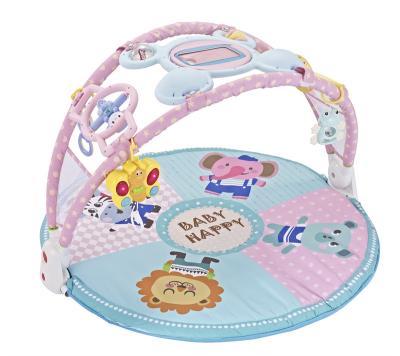 China Musical Kids Rotary Musical Windmill Toddler Baby Activity Toy Gym Toy Kick and Play Piano Mat for sale