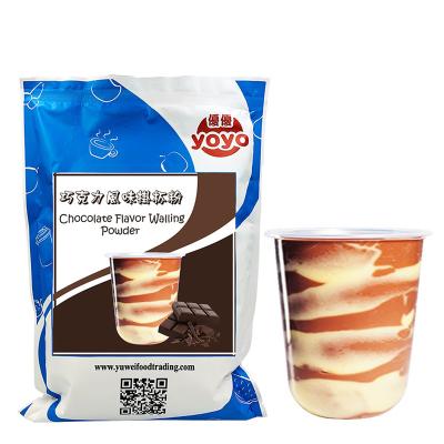 China Bubble Tea Drinks Chocolate Flavor Walling Instant Powder Taiwan for sale