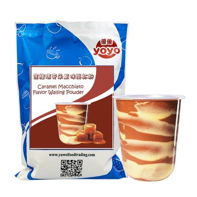 China Natural Wall Powder Caramel Custard Flavor For Milk Tea for sale