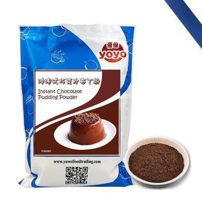 China Natural Chocolate Flavor Instant Pudding Powder Taiwan Product for sale