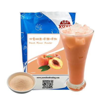 China Milk Tea Beverage Peach Fruit Flavor Powder Taiwan YO PF02039 for sale