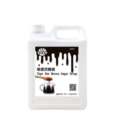 China Brown Sugar Syrup Tiger Dot Syrup Mixing Drink for Boba for sale