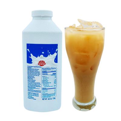 China Natural Wholesale Original Yogurt Drink Syrup Bubble Tea Taiwan for sale