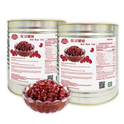 China Taiwan Famous Drink Bubble Tea Supplementing Red Bean Can Kidney Beans Canned Food for sale