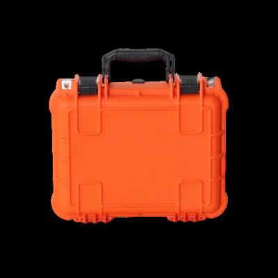 China Engineering PP Plastic Hard Case With Foam Carrying Case Waterproof Protective Box Orange Box for sale