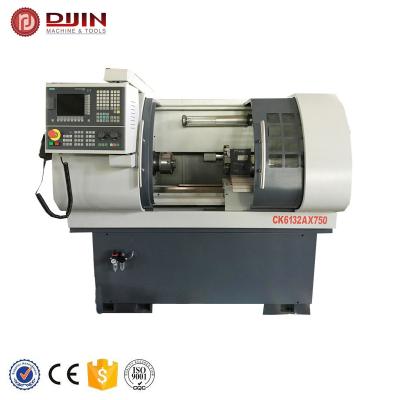 China Hotels Metal CNC Lathe CK6132A CNC Automatic Turning Lathe Manufactures Mini CNC Lathe Bar Driver for sale