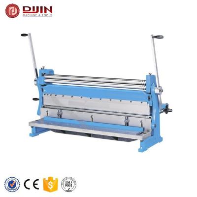 China Machinery repair shops 3 in 1 1320mm combination shear bending machine sheet rolling metal plate cutting machine for sale for sale