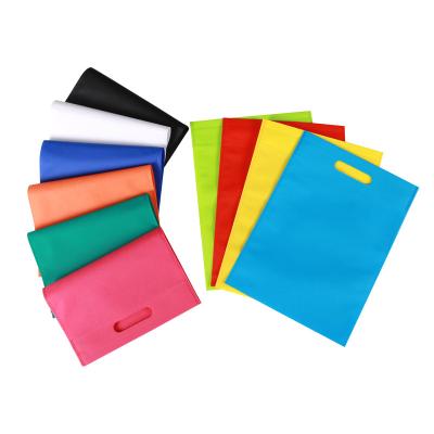 China Packaging Bag D Cut Non Woven Shopping Bags for sale