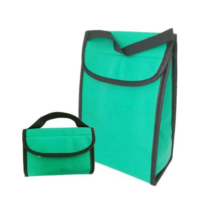 China Custom Convenient Foldable Non Woven Cooler Bag Insulated for sale