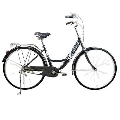 China Popular light city bike carbon steel bike lady city street bicycle for sale