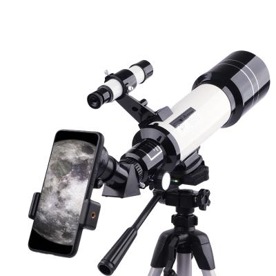 China ABS+Optical Glass+Metal Factory Direct Sales 70400 High Definition Astronomical Telescope for Kids and Beginners with Tripod for sale