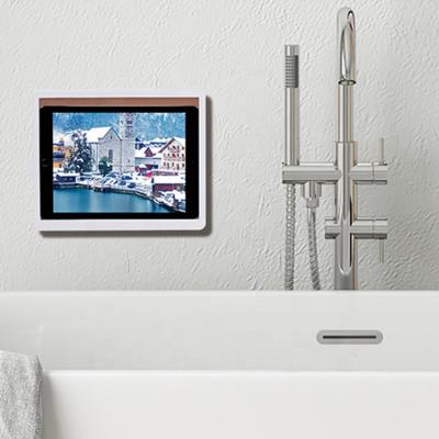 China 2021 Waterproof New Hot Selling Transparent Bathroom Wall Mount Bathroom Shower Phone Holder for sale