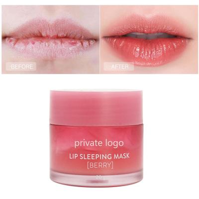 China New Products Private Label Lip Sleep Sheet Nourishing Mask Moisturizing Repair Lip Mask for sale