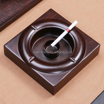 China solid redwood cigarette holder/wooden cigarette ashtrays for cigarette famous brand promotional gifts for sale