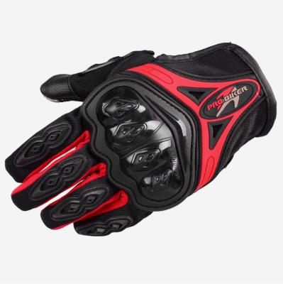 China Breathable Motorcycle Glove Ventilated Racing Gloves For Summer Riding With Different Color Optional for sale