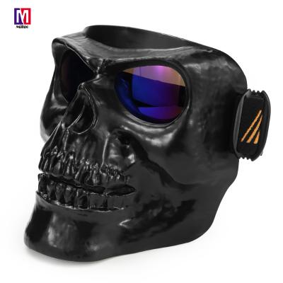 China Motorcycle Ride/Anti-wind/sandproof Motorcycle Goggles Skeleton Skull Demon Style For Motorcycle Scooter Ride Eye Protection for sale