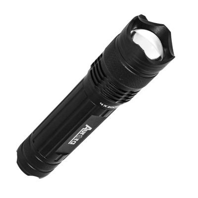 China Adjustable Zoomable Light Long Time Durability Zoom 4*AA Battery Aluminum Waterproof Flashlight for sale