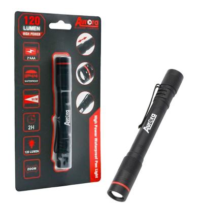 China Zoomable Led Light Rechargeable Led Torch Flashlight Pen Light Powerful Flashlight for sale