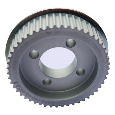 China Transmission Customized High Precision Synchro Pulley Anodize Transmission Part for sale