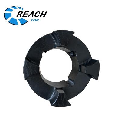 China Material of Construction Shop Coupling Coupling Curved Jaw Shaft Shaft Reducer Star Rubber Coupling Coupling for sale