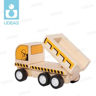 China Children's Educational Toy Wooden Ride Water Varnish on Car DIY Wooden Toys for sale