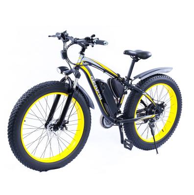 China Aluminum Alloy E Bike 26 Inch Grasso 1000Watt Bicicletta/Elettrica, Pedelec E-Bike 1000W Electric Mountainbike for sale