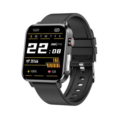 China 2021 New Trending Touch Screen Smartwatch For Men AI Women Medical Diagnosis Temperature ECG Blood Oxygen Medical Grade E86 for sale