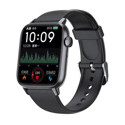 China Newest T15 Touch Screen Smart Watch 2022 Sport Wristband Wristband Waterproof Cheap BT Low Price M3 Smart Watch Heart Rate Monitor Case for sale