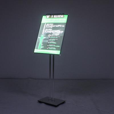 China Decorative Signs Illuminated Led Light Box Sign Holder for sale