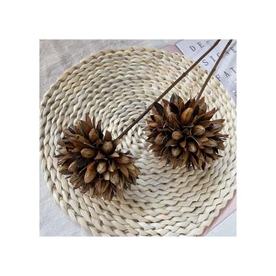 China Bohemian Style Magnolia Party Artificial Flower Wall Dried Flowers Decorative Wedding Flower Decoration for sale