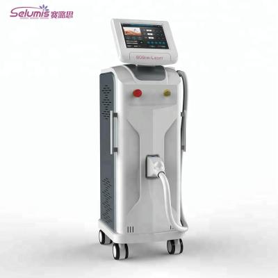 China Painless Anti Hair Removal Lady Hair Remover Machine 808nm 810nm Diode Laser Medical Hair Removal for sale