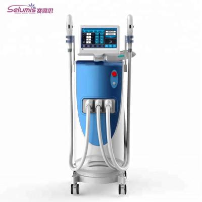 China REAR super pigment removal OPT SHR hair removal machine/ndyag 3 shr ipl in 1/shr ipl multifunctional hair removal machine for sale