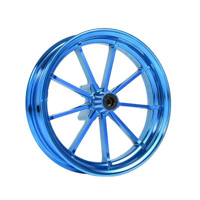 China Aluminum Alloy Hot Selling Cnc 14inch Mio Vario Beat Click Motorcycle Aluminum Alloy Wheel 1.85/2.15*14" Rim Set For Yamaha Honda for sale