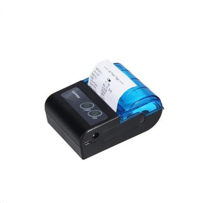 China Mini 58mm Black Wireless Pocket OEM Thermal Printer for sale