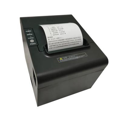 China Black high quality supermarket 80mm POS qr code label thermal receipt printer for sale