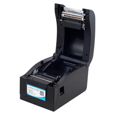 China Serial LAN USB LAN Amazon 80mm LAN Tear Off and Peel Off Address Barcode Label Adhesive Sticker Printer for sale