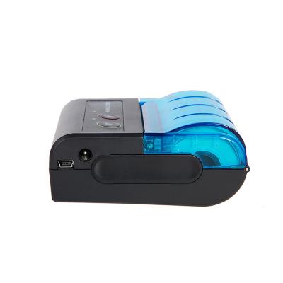 China Black direct 58mm thermal mini pocket portable printer for taxi for sale