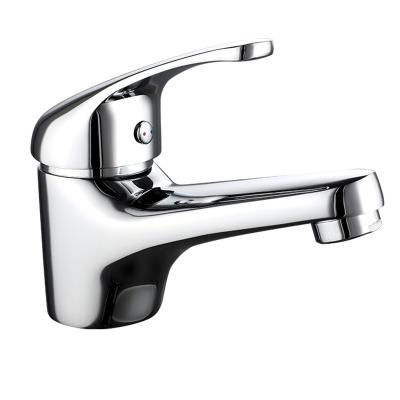 China Modern Fashion Single Handle Brass Faucet Basin Faucet Zinc Alloy Mixer Tap For Bathroom for sale